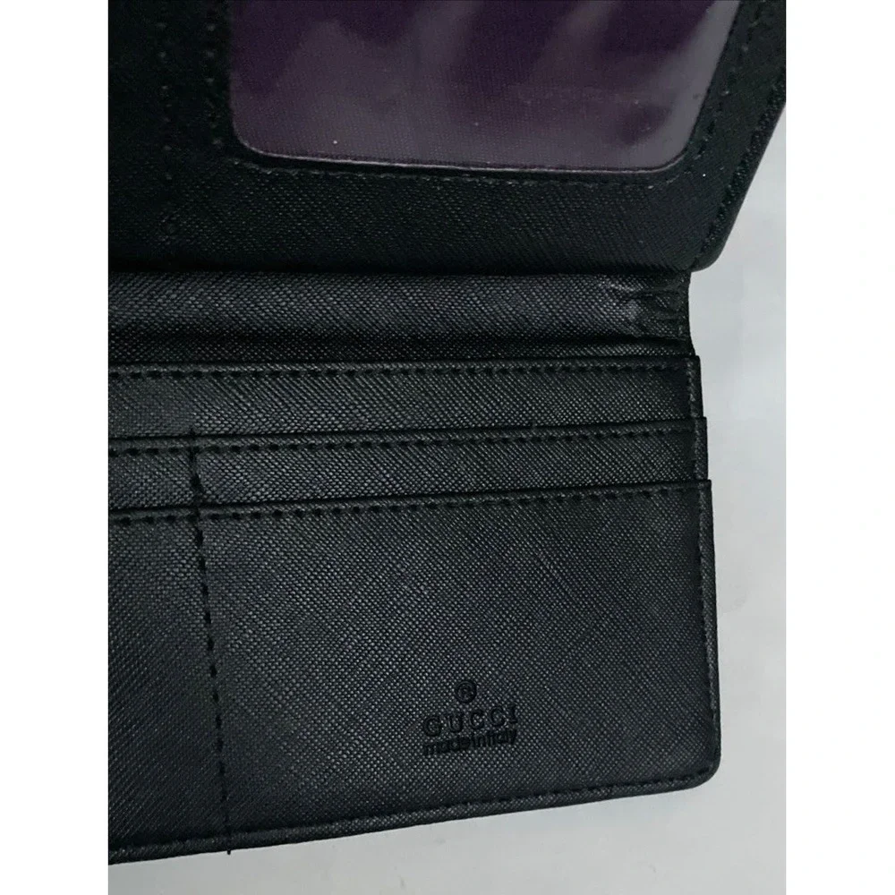 GUCCI‎ Queen Margaret GG Web Long Wallet Bee Compact